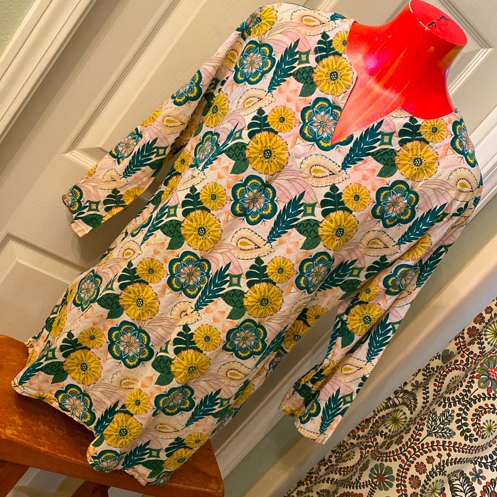 MAHOGANY Floral Boho Tunic